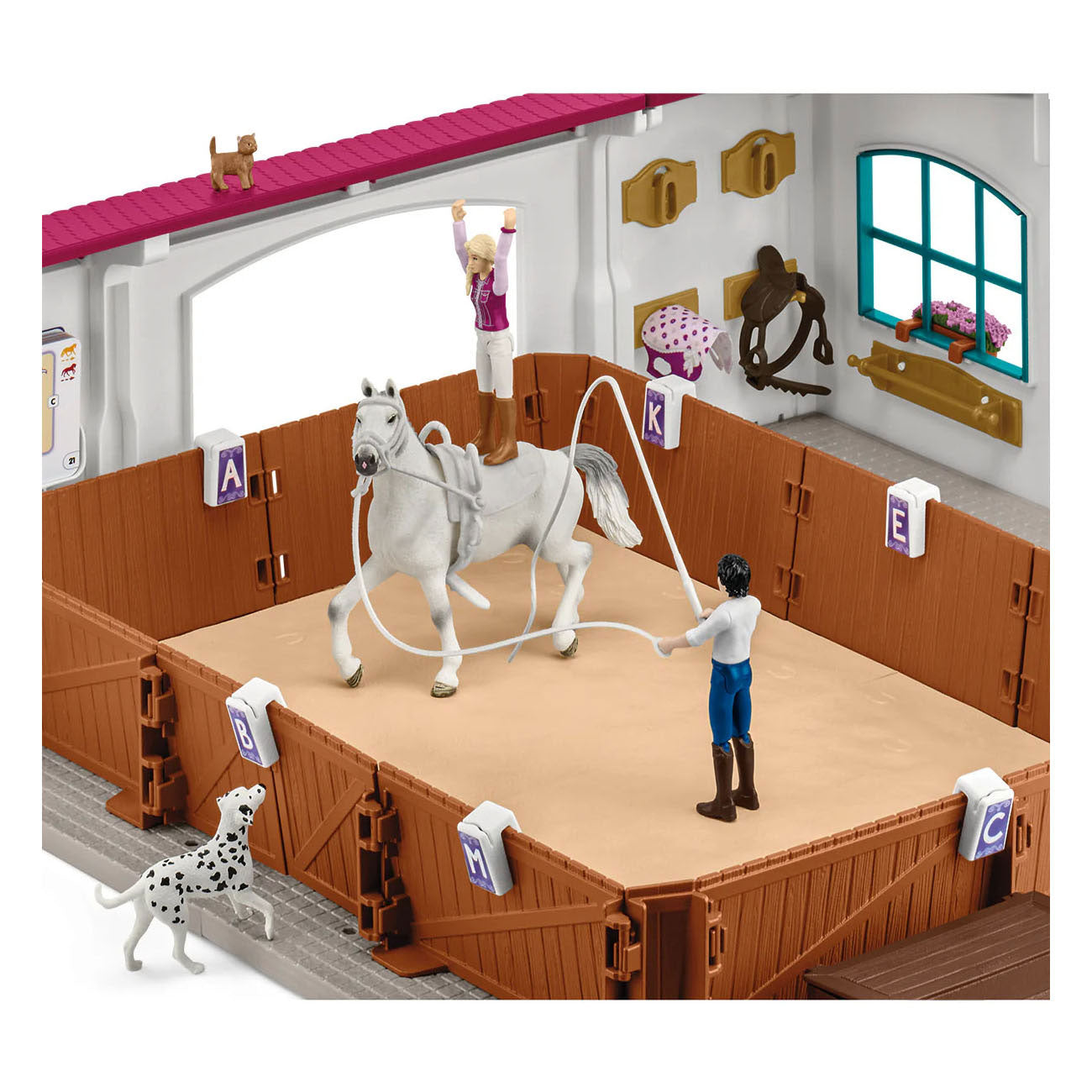 Schleich Horse Club Rijhal Peppertree