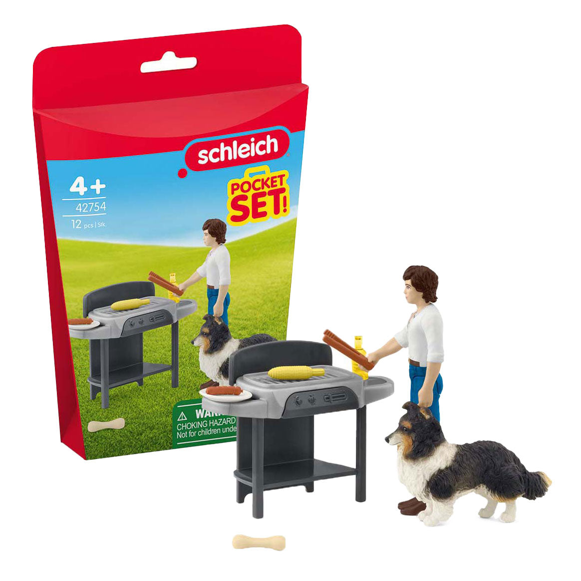 Barbecue di Schleich Horse Club con Tom - 42754