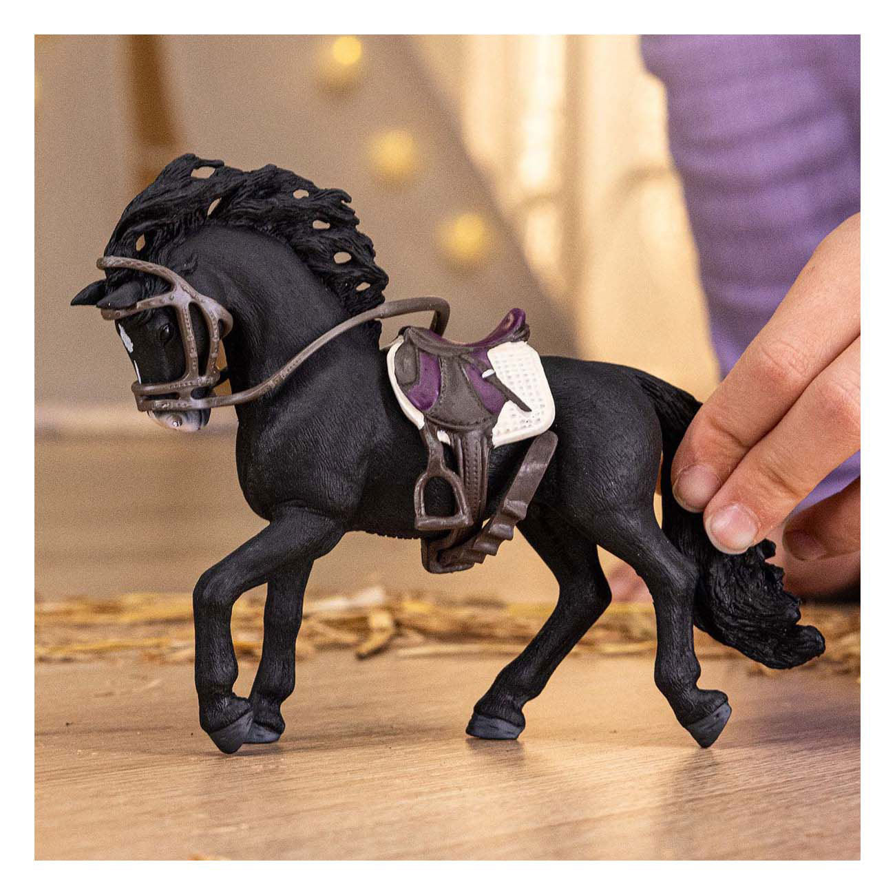 Schleich Horse Club Pura Raza Espanola Stallion con accesorios 42707