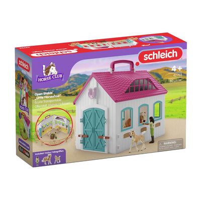 Schleich 42703 Open Stable Little Horseshoe