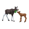 Schleich Wild Life Moose con vitello 42629