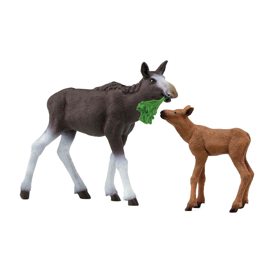 Schleich Wild Life Moose con vitello 42629
