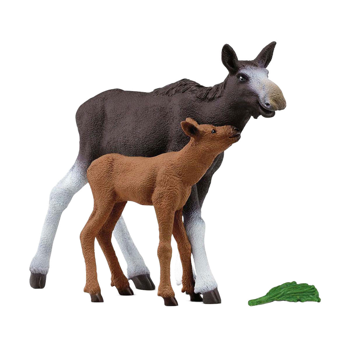 Schleich Wild Life Moose con vitello 42629