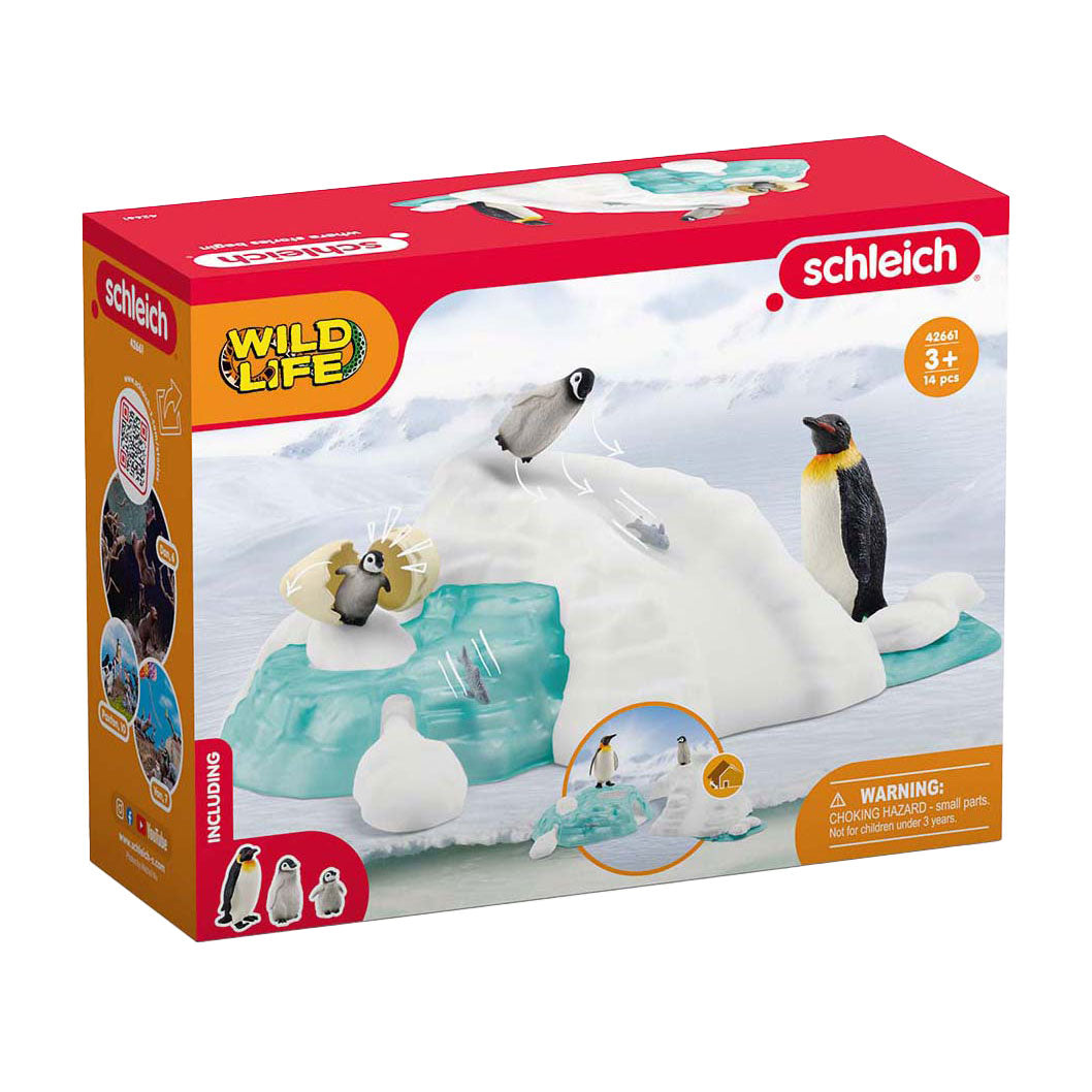 Schleich Wild Life Penguin Familia