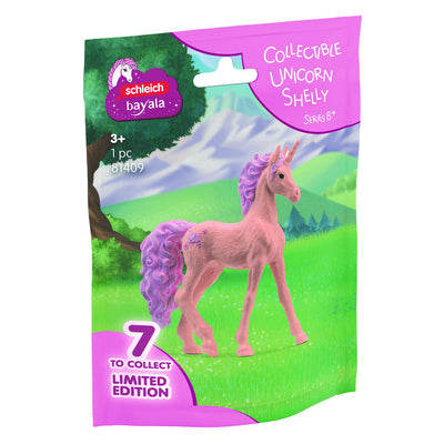 Schleich conchiglia di unicorno da collezione