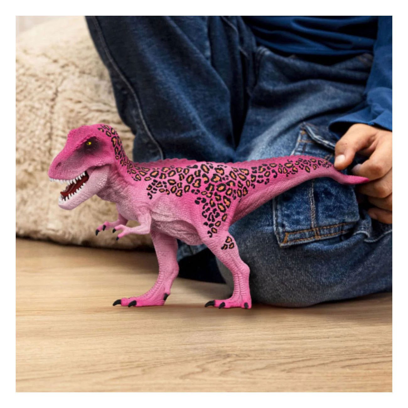 Schleich dinosaurios rosa t-rex edición limitada 72272