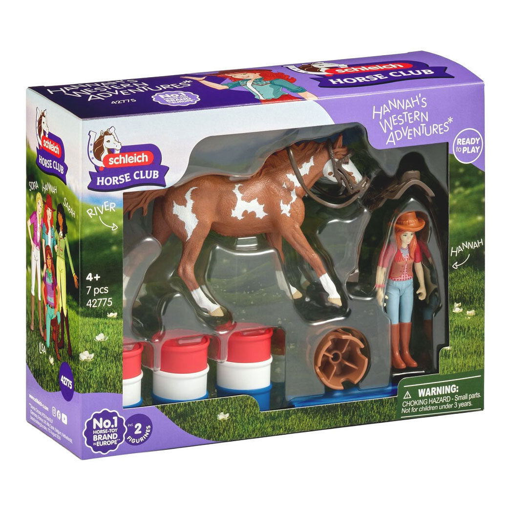 Schleich horse club, le avventure di hannah nel west 42775
