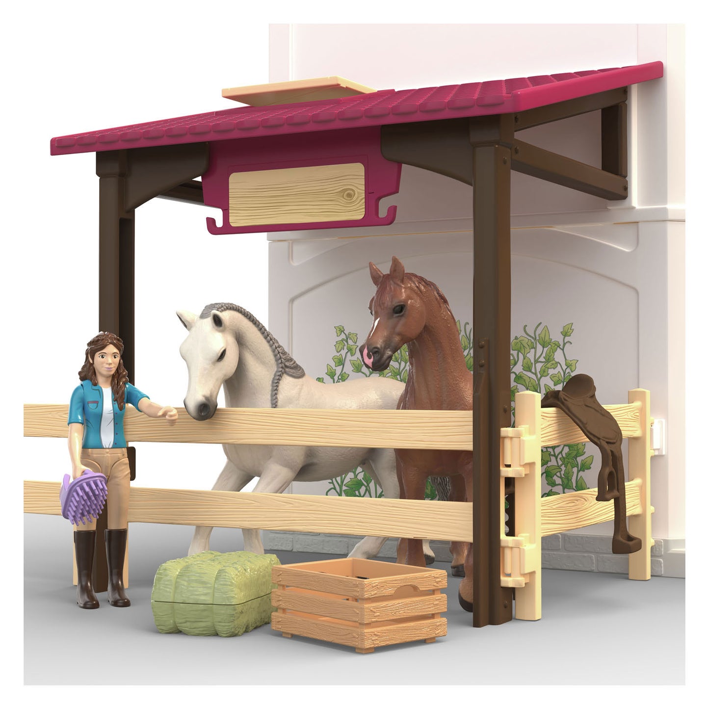 Paddock della villa sul lago del club ippico Schleich 42785