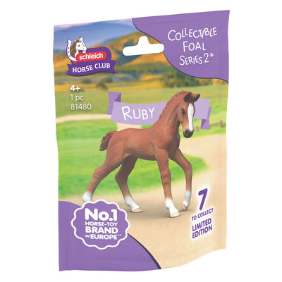 Puledro da collezione Schleich Horse Club, rubino 81480