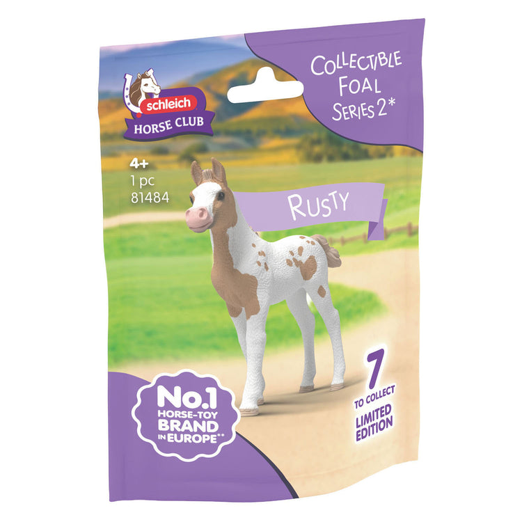 Club de caballos Schleich coleccionable oxidado 81484