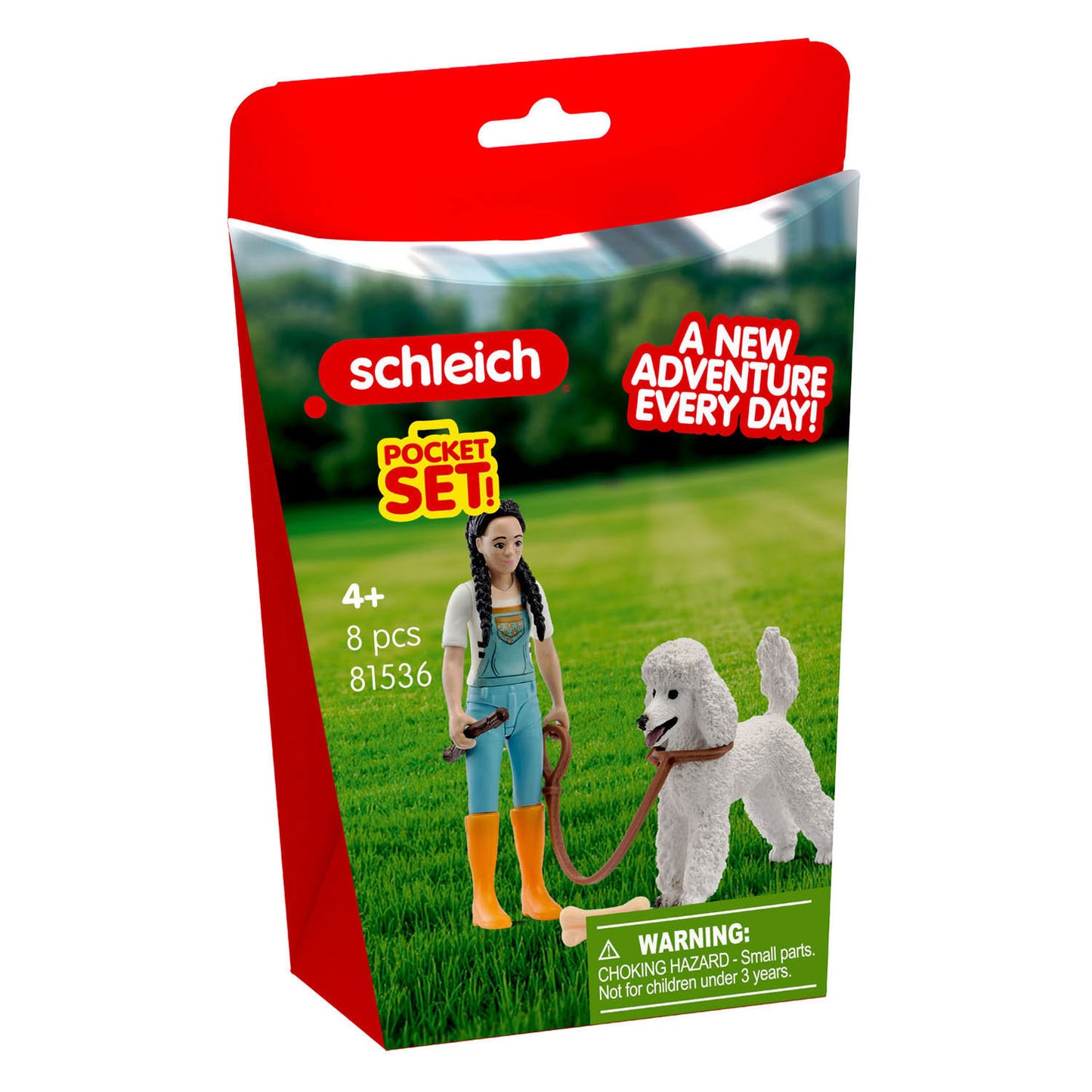 Passeggiata nel parco mondiale della fattoria Schleich 81536