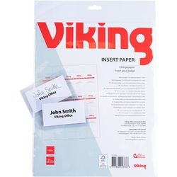 Biglietto da visita vichingo 75 x 40 mm