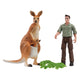 Schleich tour dei canguri nella vita selvaggia con il ranger 81540