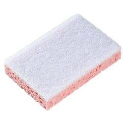 Spugna abrasiva spontex sponrex 31 rosa 10 pezzi