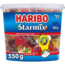 Haribo starmix - mezcla de dulces sabores de frutas - 550g