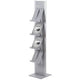 Portadepliant showdown brt4s 12500 g argento