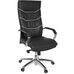 Sedia da ufficio amstyle contatto permanente braccioli regolabili in altezza nero 120 kg