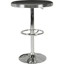 Table living room aluminum, artificial wood 4-seater fixed