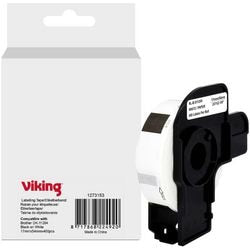 Rotolo di etichette Viking dk-11204 fratello nero su bianco