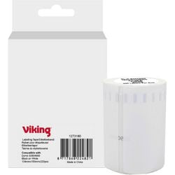 Rotolo di etichette viking s0904980 dymo nero su bianco