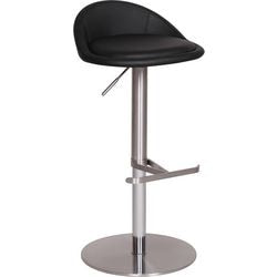 Bar stool Wohnling artificial leather black 110 kg 430 x 430 x 900 mm
