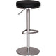 Bar stool Wohnling artificial leather black 110 kg 380 x 380 x 820 mm