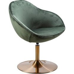 Poltrona lounge Wohnling verde 120 kg 700 x 700 x 790 mm