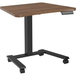 Scrivania sit-stand Viking marrone