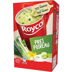 Abi sopa instantánea royco puerro 30 g 25 piezas