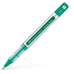 Rollerball pen faber-castell green 0.2 mm extra fine