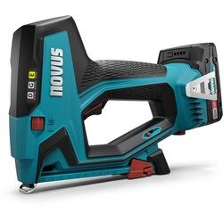 Fissatrice a batteria novus j-551 blu professionale