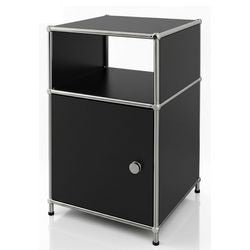 Tavolino floordirekt concept epuro nero 400 mm x 400 mm x 650 mm