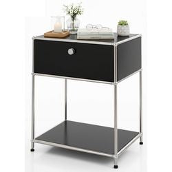 Tavolino floordirekt concept epuro nero 400 mm x 500 mm x 650 mm