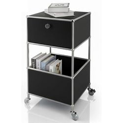 Tavolino floordirekt concept epuro nero 400 mm x 400 mm x 690 mm