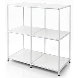 Tavolino floordirekt concept epuro bianco 400 mm x 780 mm x 820 mm