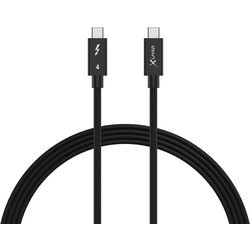 Cable USB-C xlayer 220113 negro USB-C macho Thunderbolt