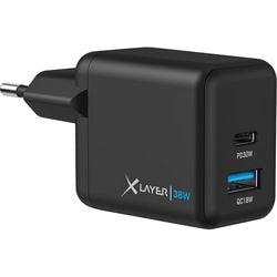 Caricabatterie xlayer 219853 nero