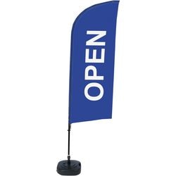 Beach flag showdown bfaw310-wt21-i57 autoportante blu