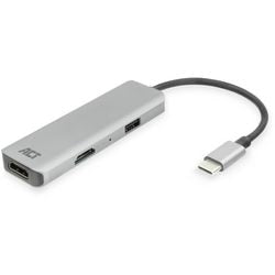 ACT AGATTER ACT USB-C 4K Multiport per 2 schermi HDMI