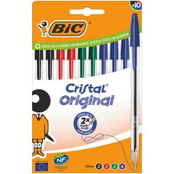 Ballpoint pen BIC quality range cristal original