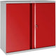 Draaideurkast phoenix scl0891grk rood 830 mm