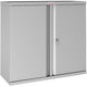 Armario con puerta batiente phoenix scl0891ggk gris 830 mm