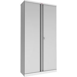 Armario con puerta batiente phoenix scl1891ggk gris 1830 mm