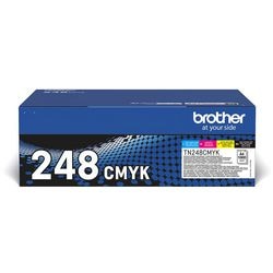 Cartuccia toner Brother tn-248val originale nero, ciano, magenta, giallo