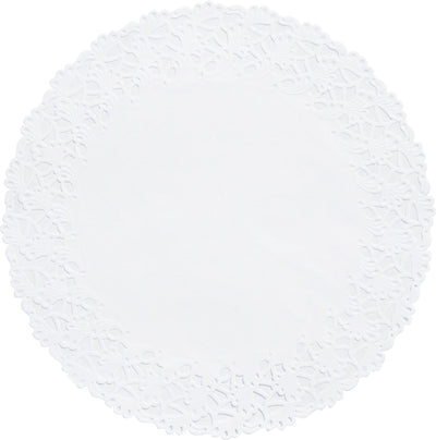 Set bordi torta Duni 6 pezzi bianco ø36cm