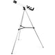 Nedis scte5060wt telescopio blanco, trípode negro