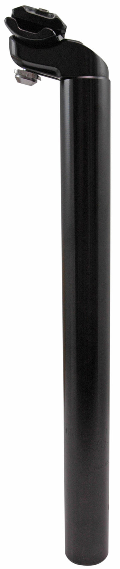 Post de asiento fijo 31.6 x 350 mm de aluminio negro
