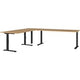 Corner desk germania agenda oak 2,600 (w) x 2,200 (d) x 910 (h) mm