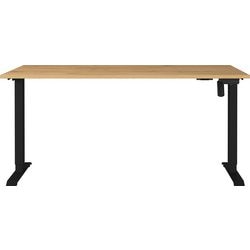 Desk germania profi 3.0 oak 1,600 (w) x 800 (d) x 1,180 (h) mm