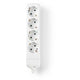 Nedis exso400f1wt power strip white